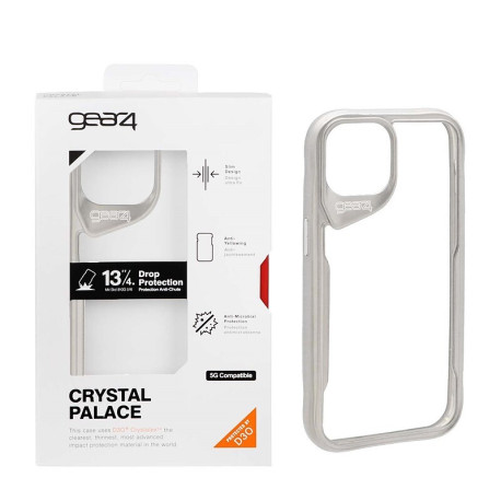 Накладка Gear 4 for Iphone 15 (silver)