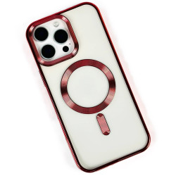 Sides Chrome Case For Iphone 11 (red)