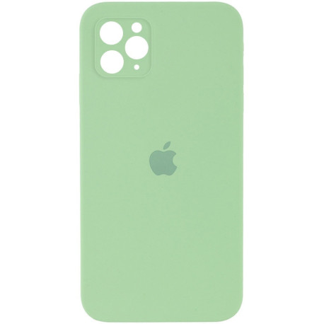 Накладка Silicone Case Full Camera Protective LOGO for iPhone 11Pro №10