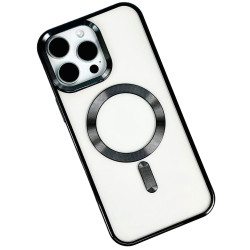 Sides Chrome Case For Iphone 12/12Pro (black)