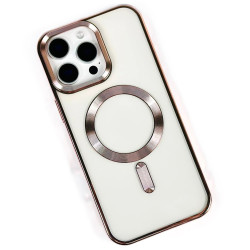 Sides Chrome Case For Iphone 12/12Pro (rose-gold)