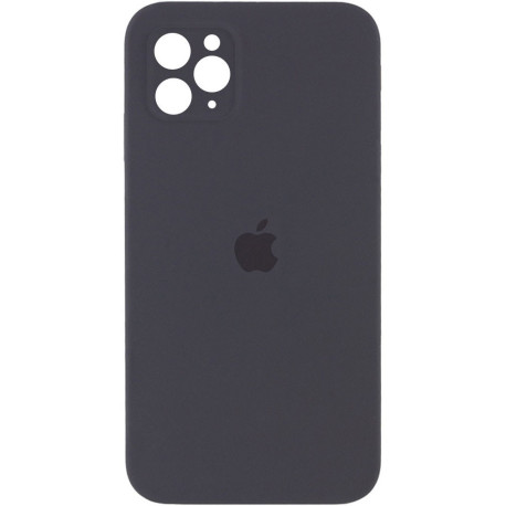 Накладка Silicone Case Full Camera Protective LOGO for iPhone 12Pro max №3
