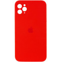 Накладка Silicone Case Full Camera Protective LOGO for iPhone 12Pro max №5