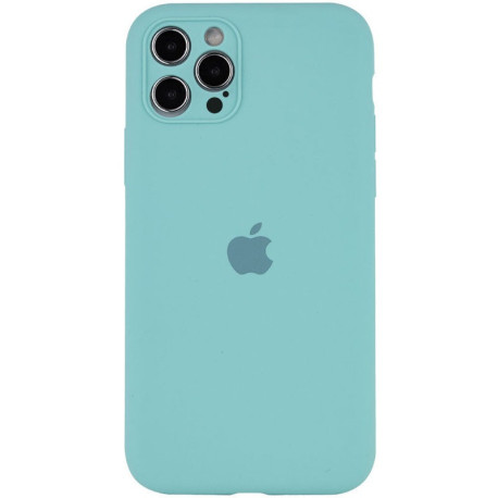 Накладка Silicone Case Full Camera Protective LOGO for iPhone 12Pro max №23