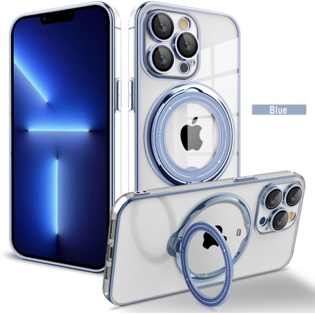 Накладка силиконовая Unigue case for Iphone 7+/8+ (голубой)