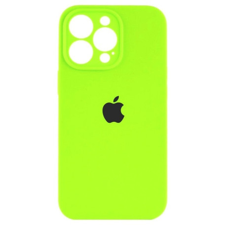 Накладка Silicone Case Full Camera Protective LOGO for iPhone 14Pro №55