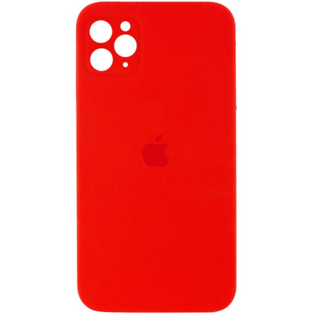Накладка Silicone Case Full Camera Protective LOGO for iPhone 15 №5