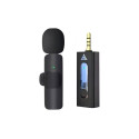 Петличный микрофон беспроводной для смартфона 3,5 K35 (black)