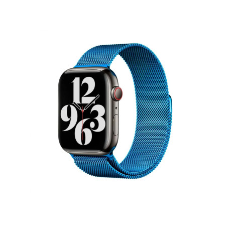 Milanese Loop for Watch blister 38,40,41mm (голубой)