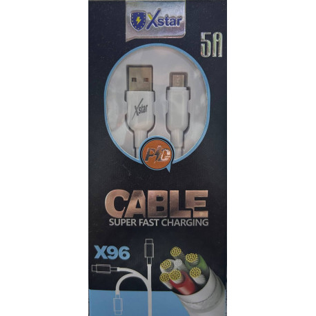 Кабель Xstar X96 T Silicone Micro charging data Cable