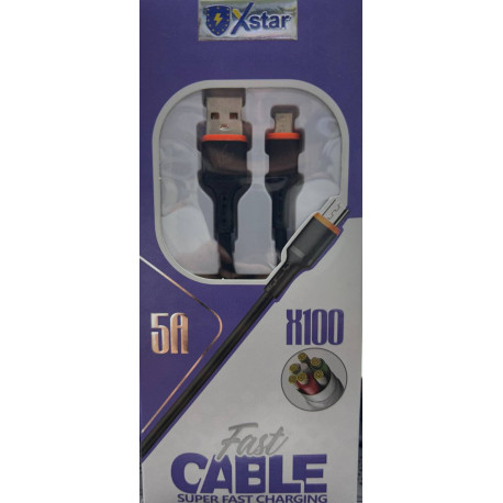 Кабель Xstar X100 Silicone Micro charging cable