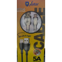 Кабель Xstar X104 Silicone Lightning charging cable