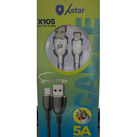 Кабель Xstar X105 Silicone Type-C charging cable