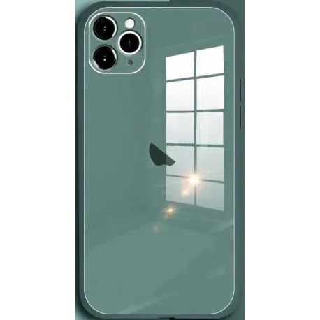 Накладка Glass case for Iphone 7/8 (зеленый)