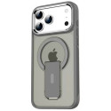 Накладка Matte Color Case With Magnetic (с подставкой) for IPhone14Pro (titanium-grey)
