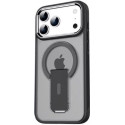 Накладка Matte Color Case With Magnetic (с подставкой) for IPhone14Pro (black)