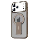 Накладка Matte Color Case With Magnetic (с подставкой) for IPhone14Pro max (deserd-gold)