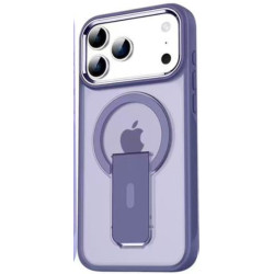 Накладка Matte Color Case With Magnetic (с подставкой) for IPhone14Pro max (purple)