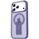 Накладка Matte Color Case With Magnetic (с подставкой) for IPhone14Pro max (purple)