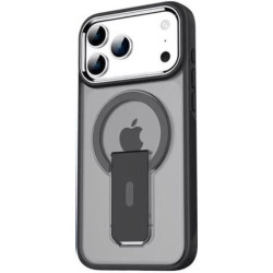 Накладка Matte Color Case With Magnetic (с подставкой) for IPhone14Pro max (black)