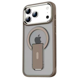 Накладка Matte Color Case With Magnetic (с подставкой) for IPhone16pro max (deserd-gold)