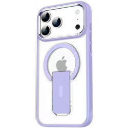 Накладка Matte Color Case With Magnetic (с подставкой) for IPhone16pro max (lavender)