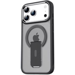 Накладка Matte Color Case With Magnetic (с подставкой) for IPhone 17pro (black)
