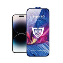 Защитное стекло Full Glue Super 9D Glass for Iphone 14Pro max / 15 Plus (Black)