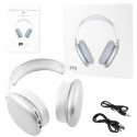 Наушники беспроводные полноразмерные стерео Bluetooth P9) (сталь)