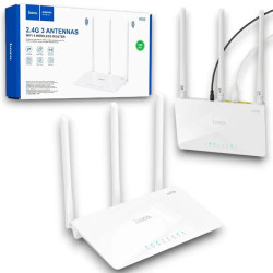 Роутер Wi-Fi Hoco Hi30 маршрутизатор 2,4 ГГц 300 Мбит/с (Hi30)