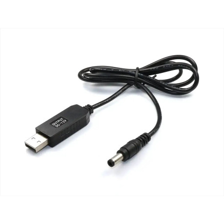 USB кабель для роутера 12V (тех-упаковка) (black)
