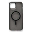 Накладка Crystal case with MagSafe for Iphone 15pro (black)