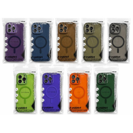 Накладка Fashion Case Matte Full camera for Iphone 16Pro max (grey)