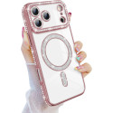 Накладка Newseego Clear Magnetic Case for iPhone 14Pro max (Rose-gold)