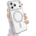 Накладка Newseego Clear Magnetic Case for iPhone 14Pro max (Silver)