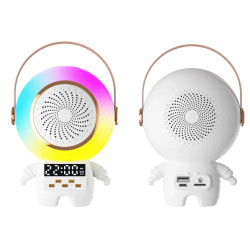 Портативная Bluetooth колонка с микрофоном USB, SD, FM, X66-1 / Беспроводная колонка блютуз / Детское караоке