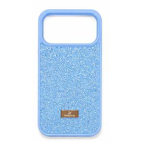Накладка Swarovski Diamonds iPhone 14Pro (sky blue)