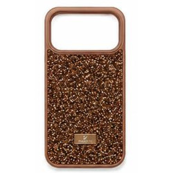 Накладка Swarovski Diamonds iPhone 14Pro max (brown)