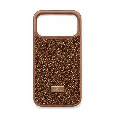 Накладка Swarovski Diamonds iPhone 14Pro max (brown)
