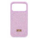 Накладка Swarovski Diamonds iPhone 15Pro (light purple)
