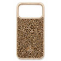 Накладка Swarovski Diamonds iPhone 15Pro max (gold)