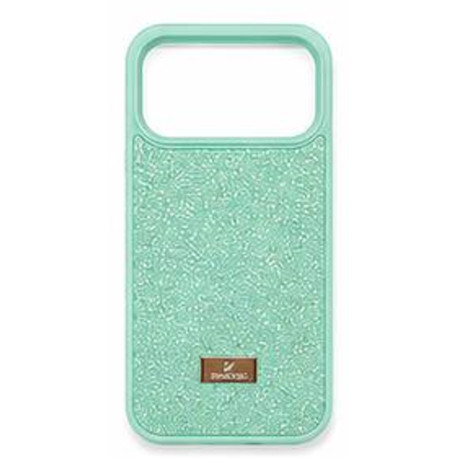 Накладка Swarovski Diamonds iPhone 15Pro max (green)