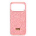Накладка Swarovski Diamonds iPhone 15Pro max (pink)
