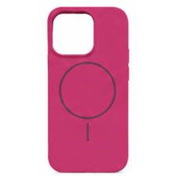 Накладка Silicone Case Full Protective Magnetic for Iphone 14Pro №15 (Moonlit-red)
