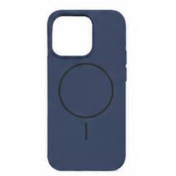 Накладка Silicone Case Full Protective Magnetic for Iphone 15Pro max №9 (Midnight-blue)
