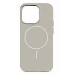Накладка Silicone Case Full Protective Magnetic for Iphone 16 №14 (Titanium-gray)