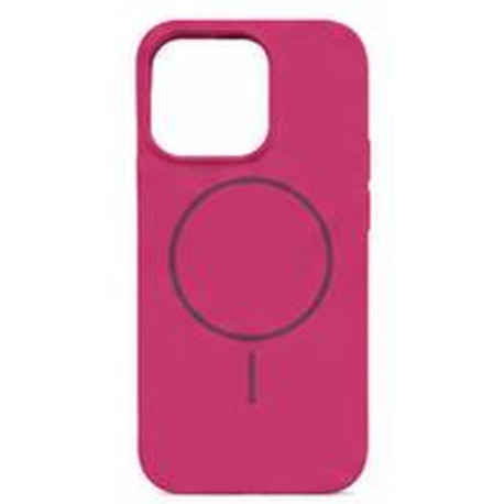 Накладка Silicone Case Full Protective Magnetic for Iphone 16 №15 (Moonlit-red)