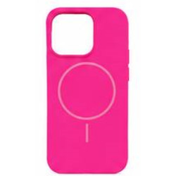 Накладка Silicone Case Full Protective Magnetic for Iphone 16Pro max №10 (Fluorescent-rose)