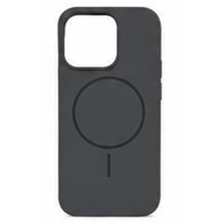 Накладка Silicone Case Full Protective Magnetic for Iphone 16Pro max №12 (Carbon Ash Black)