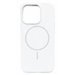 Накладка Silicone Case Full Protective Magnetic for Iphone 17Pro max №4 (White)